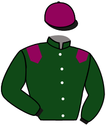 casaque portée par Guyon M. jockey du cheval de course RECONSTRUCTED, information pmu ZETURF