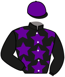 casaque portée par Borodajko J. Ph. jockey du cheval de course IDEAL DU CAPMAY, information pmu ZETURF
