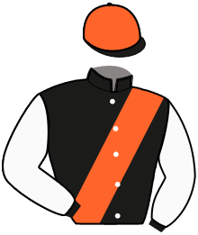 casaque portée par Collette A. jockey du cheval de course L'ANSE NOIRE, information pmu ZETURF