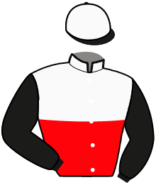 casaque portée par Dierickx I. jockey du cheval de course LE CHARMEUR, information pmu ZETURF