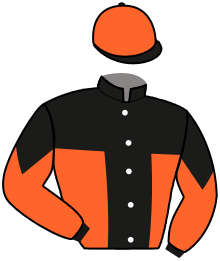 casaque portée par Phlypo K. jockey du cheval de course GRAND SOIR LE FOL, information pmu ZETURF