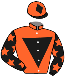 casaque portée par Mula Fra. jockey du cheval de course BALMORAL, information pmu ZETURF