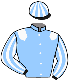 casaque portée par Piccone T. jockey du cheval de course KIND OF STAR, information pmu ZETURF