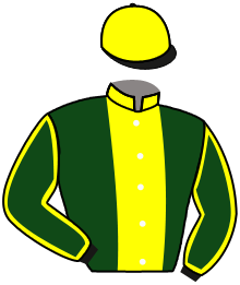 casaque portée par Baron Axe. jockey du cheval de course DADDY JOY, information pmu ZETURF