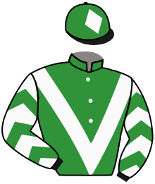 casaque portée par Baron Axe. jockey du cheval de course LIPTON KA, information pmu ZETURF