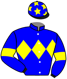 casaque portée par Moutard Jer. jockey du cheval de course LUCY GALESTE, information pmu ZETURF
