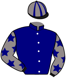 casaque portée par Garcias D. jockey du cheval de course LEDETROIT CHENOU, information pmu ZETURF