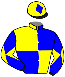 casaque portée par Grandin M. jockey du cheval de course SCOTTIE THE HOTTIE, information pmu ZETURF