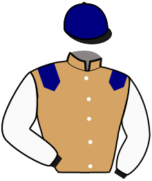 casaque portée par Melis Macias J. jockey du cheval de course JEAN MADRIK, information pmu ZETURF
