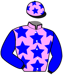 casaque portée par Pou Pou G. A. jockey du cheval de course MA CATHERINECHERIE, information pmu ZETURF