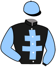 casaque portée par Lebouc H. jockey du cheval de course PERIHELIO, information pmu ZETURF