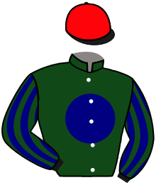 casaque portée par Dumouch Th. jockey du cheval de course BULLA BULELLA, information pmu ZETURF