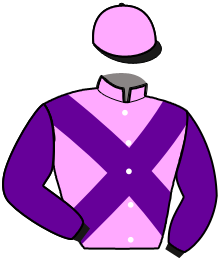 casaque portée par Cordeau P. J. jockey du cheval de course KIWI DES BOIS, information pmu ZETURF