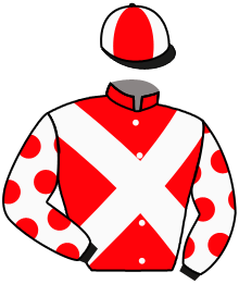 casaque portée par Zeeshaan Sahebjan Moh. jockey du cheval de course TRACANFIELD, information pmu ZETURF