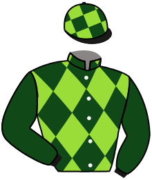 casaque portée par Lecoeuvre C. jockey du cheval de course WONDER WOOD, information pmu ZETURF
