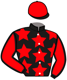 casaque portée par Lagadeuc F. jockey du cheval de course KALAO DU VIVIER, information pmu ZETURF