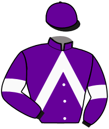 casaque portée par Barre M. jockey du cheval de course KUROKO LAUAR, information pmu ZETURF