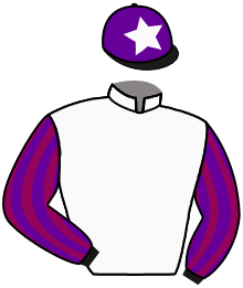casaque portée par Phelippe Joe. jockey du cheval de course GOLDEN CRACK, information pmu ZETURF