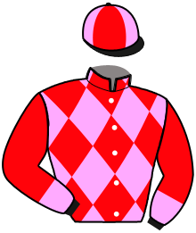 casaque portée par Peltier S. jockey du cheval de course ISCO DE JOUDES, information pmu ZETURF