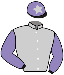casaque portée par Michel Mlle Mic. jockey du cheval de course AMITY, information pmu ZETURF