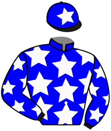 casaque portée par Carboni Luc. jockey du cheval de course POSSIBLE, information pmu ZETURF