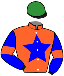 casaque portée par Pasquier S. E. jockey du cheval de course LUDMILA DETE, information pmu ZETURF