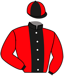 casaque portée par Szirmay E. jockey du cheval de course MARI ET FEMME, information pmu ZETURF