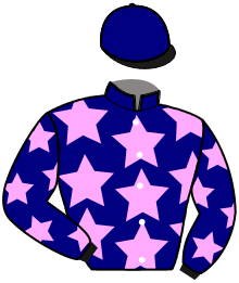 casaque portée par Lagadeuc F. jockey du cheval de course MISTER FRIPOUILLE, information pmu ZETURF