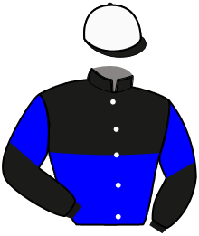 casaque portée par Cannaert L. jockey du cheval de course LUPIN DE CHIMAY, information pmu ZETURF