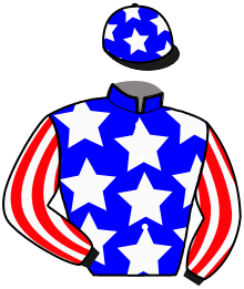 casaque portée par Verva Pie. Y. jockey du cheval de course JANIA DANICA, information pmu ZETURF
