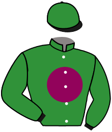 casaque portée par Bachelot T. jockey du cheval de course TRENO, information pmu ZETURF