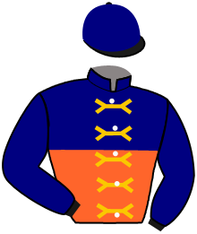 casaque portée par Lefebvre Mr C. jockey du cheval de course KIROGA, information pmu ZETURF