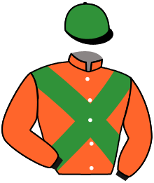 casaque portée par Renard A. jockey du cheval de course FOLKER, information pmu ZETURF