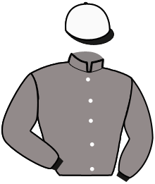 casaque portée par Collette A. jockey du cheval de course GOLDY SMILE, information pmu ZETURF
