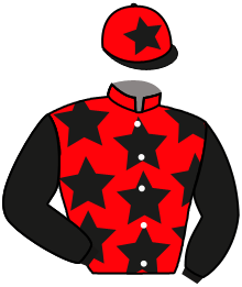 casaque portée par Favriaux Mal. jockey du cheval de course TIME TO PARLEY, information pmu ZETURF