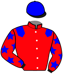 casaque portée par Pou Pou G. A. jockey du cheval de course LOTUS ZEN, information pmu ZETURF