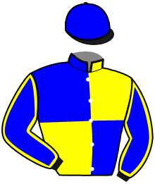 casaque portée par Gout Th. jockey du cheval de course KRISTAL VICTORY, information pmu ZETURF