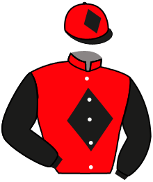 casaque portée par Brechet Léo P. jockey du cheval de course KALLIA, information pmu ZETURF
