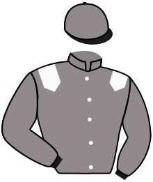 casaque portée par Reveley J. jockey du cheval de course LE ROUGE EST MIS, information pmu ZETURF