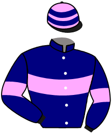 casaque portée par Journiac Tho. jockey du cheval de course LOLA BERE, information pmu ZETURF