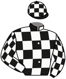 casaque portée par Carre Dor. jockey du cheval de course MISSAMERICAN, information pmu ZETURF