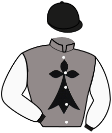 casaque portée par Thomas Dam. jockey du cheval de course KING PINEAU, information pmu ZETURF