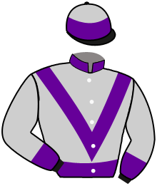 casaque portée par Tesselaar D.P. jockey du cheval de course LARIMAR, information pmu ZETURF