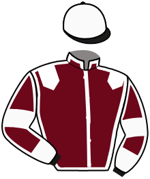 casaque portée par Feelders R. jockey du cheval de course KNOW BY NOW, information pmu ZETURF