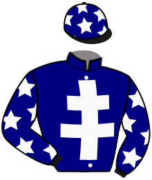 casaque portée par Bloyet A. jockey du cheval de course MABELLE DE PAIL, information pmu ZETURF