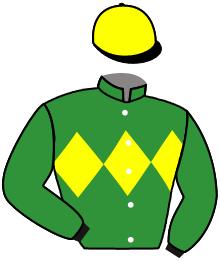 casaque portée par Roussel Ant. jockey du cheval de course RED DU MOULIN, information pmu ZETURF