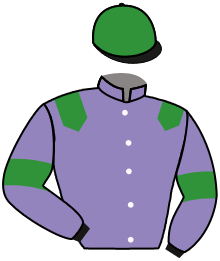 casaque portée par Corallo E. jockey du cheval de course KENJI, information pmu ZETURF