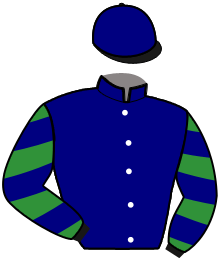 casaque portée par Ernault A. jockey du cheval de course MANUELO BELLO, information pmu ZETURF