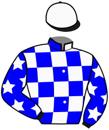 casaque portée par Constans T. jockey du cheval de course ELEONORA GRIF, information pmu ZETURF