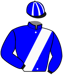 casaque portée par Mottier M. jockey du cheval de course JUNE, information pmu ZETURF